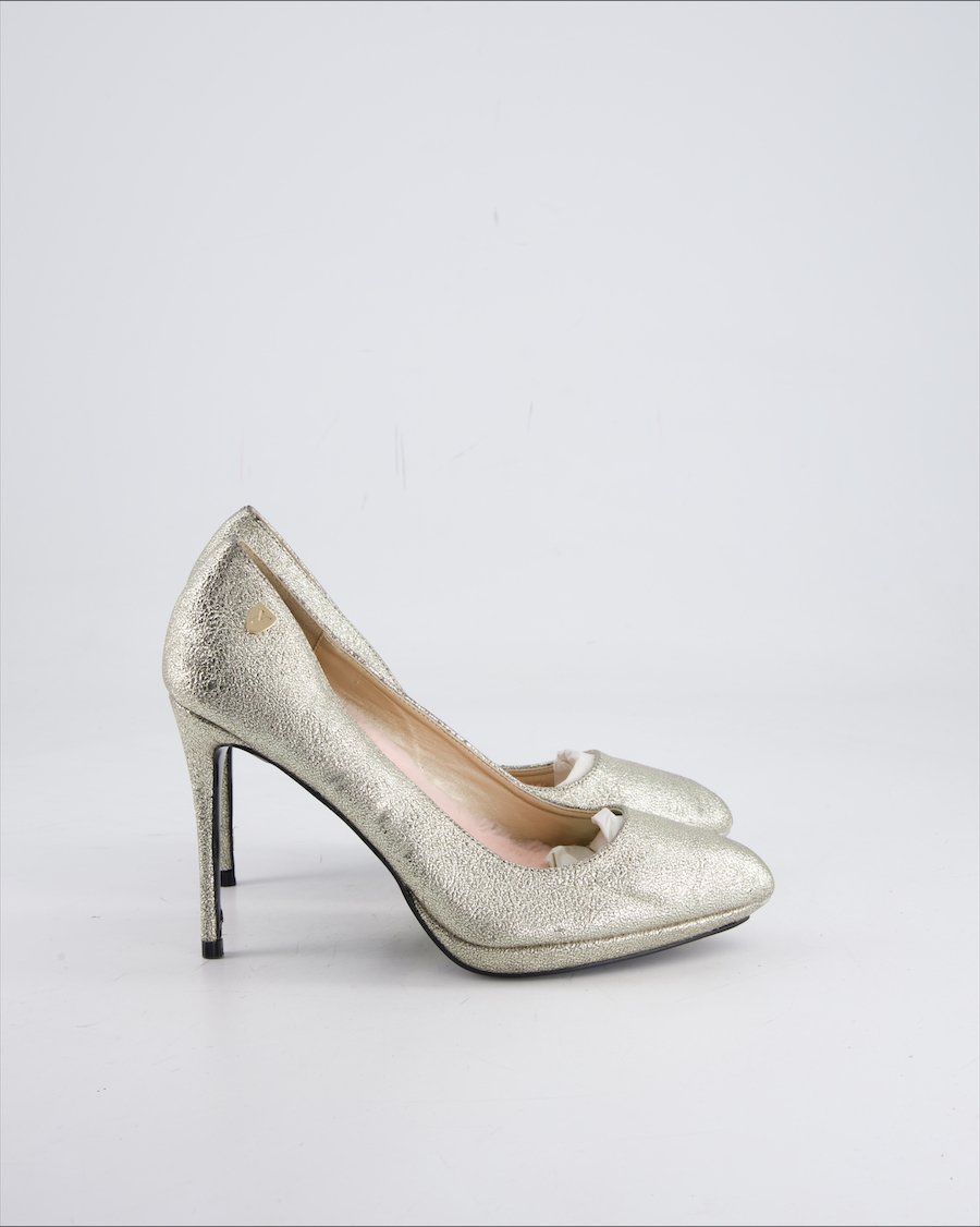 Yamamay Heels Leather Gold Eu 37