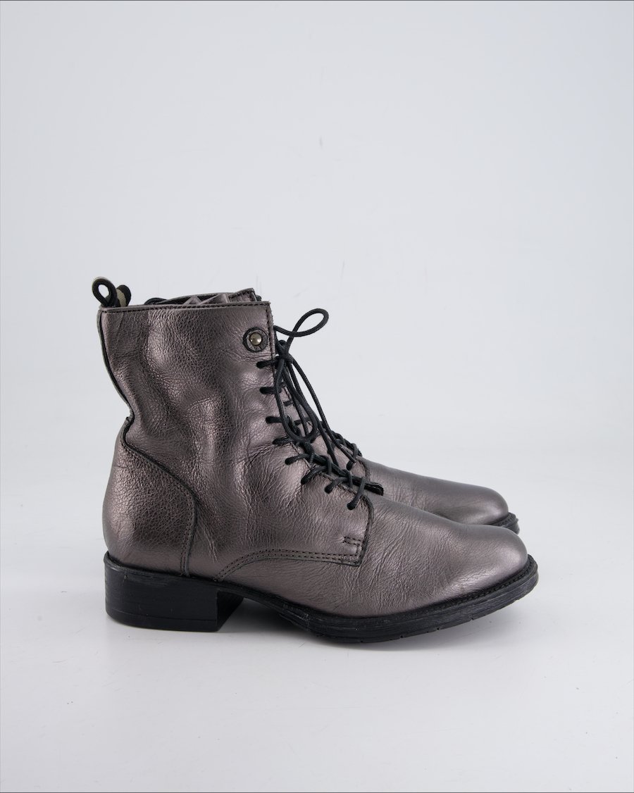 Mjus Ankle Boots Leather Silver Eu 37