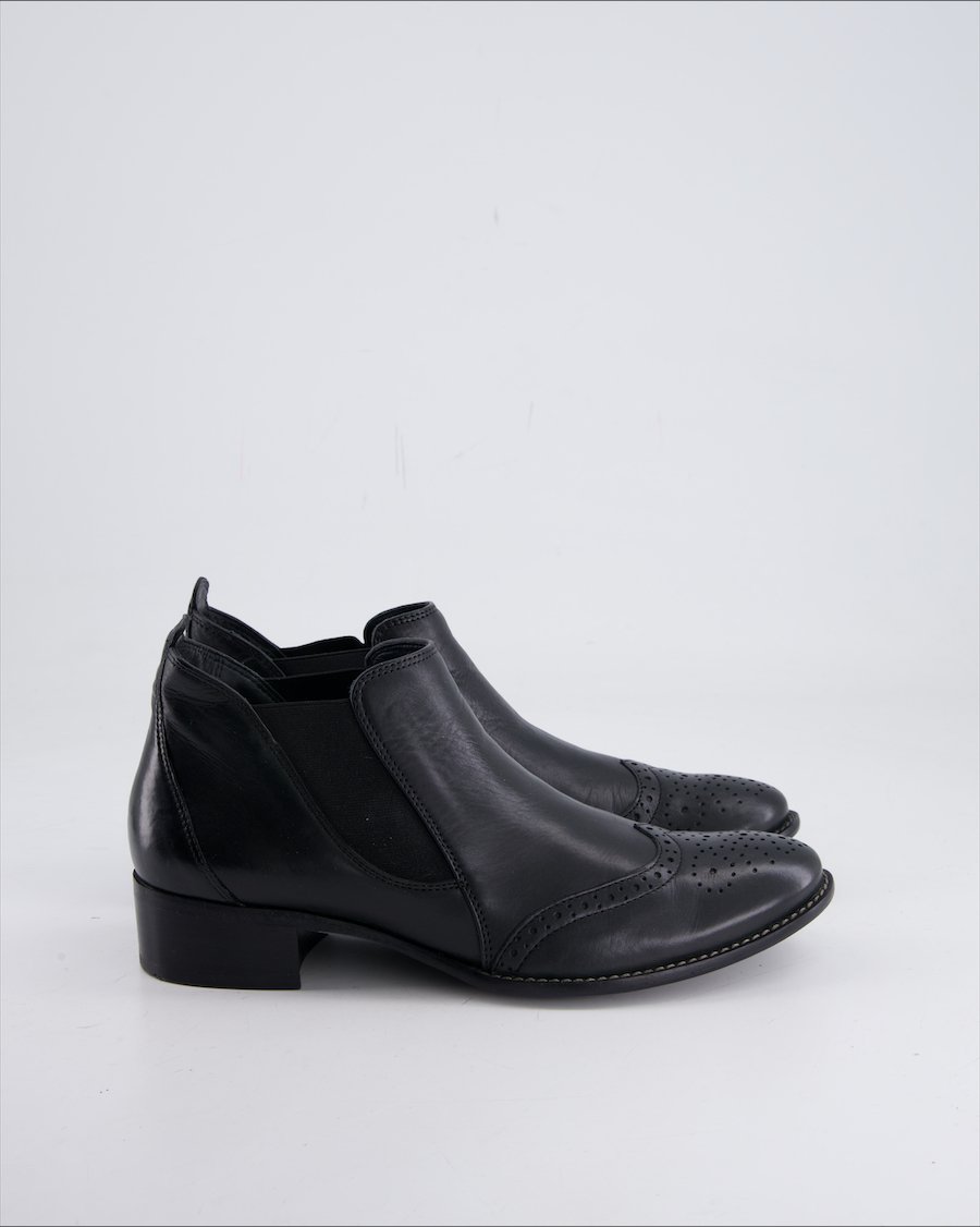 Paul Green Ankle Boots Leather Black Eu 38