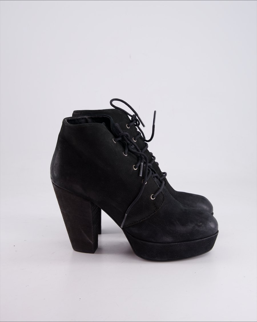 Steve Madden Ankle Boots Leather Black Eu 39