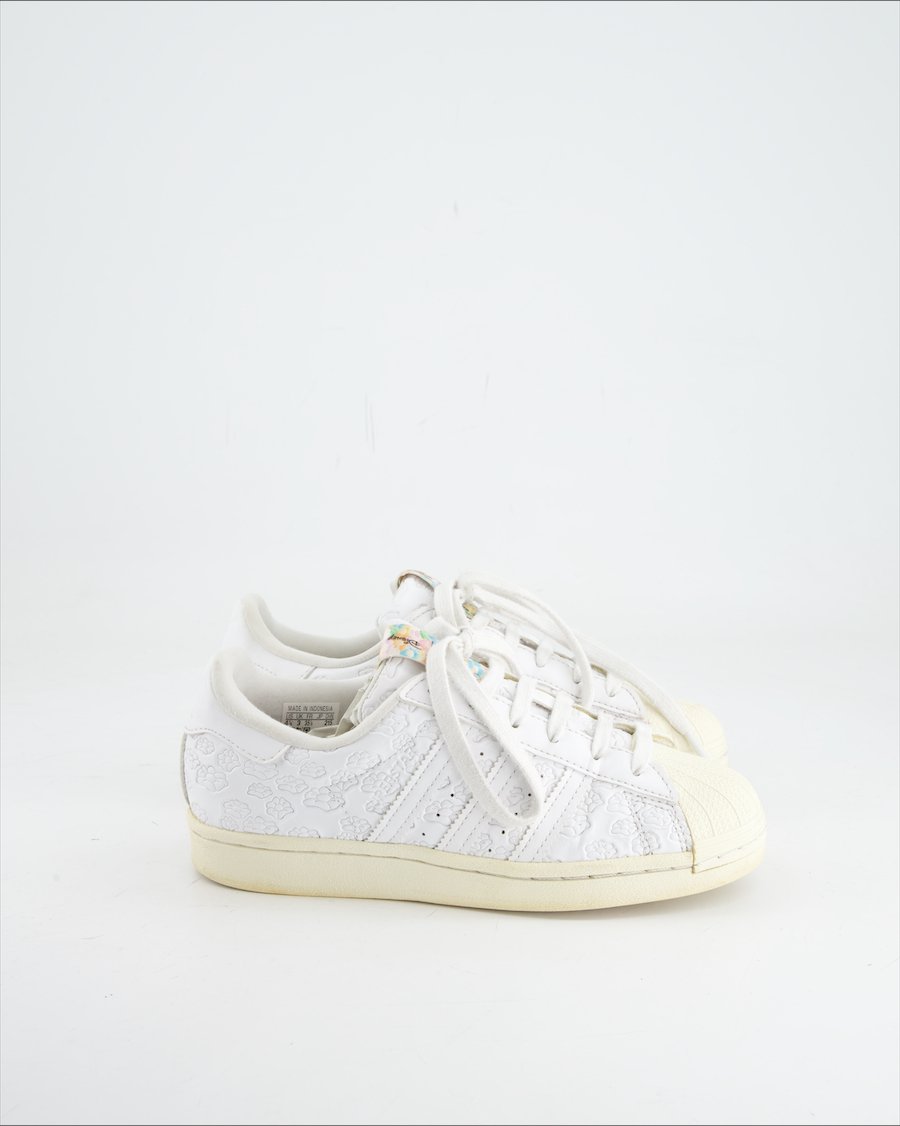 Adidas Trainers Leather White Eu 35.5