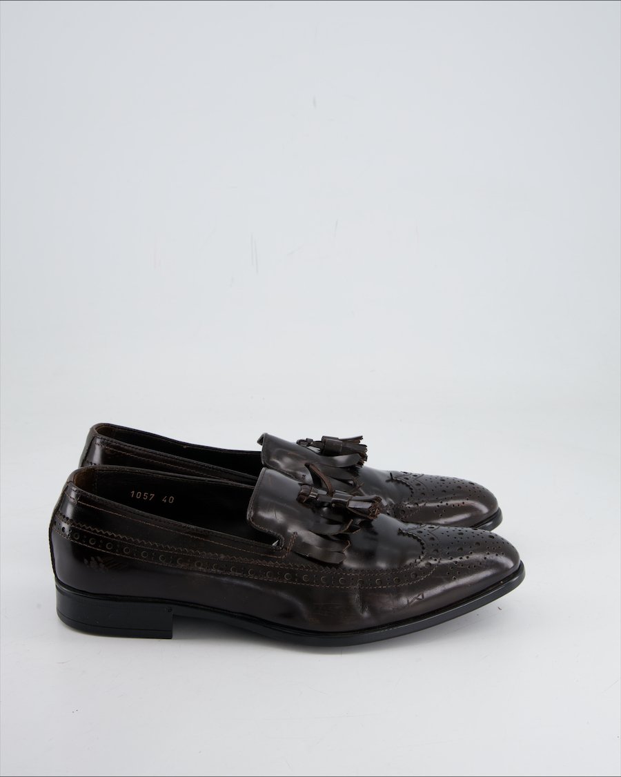 Doucal's Flats Leather Brown Eu 40