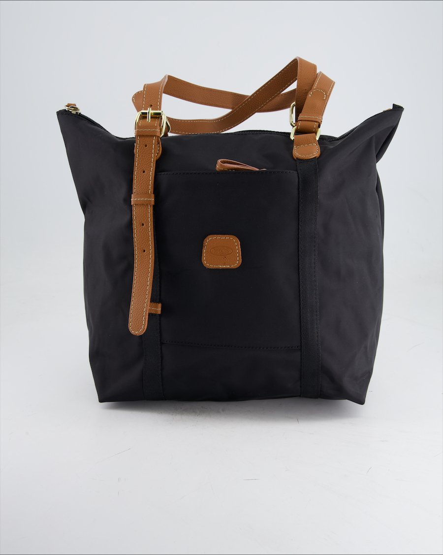 Bric's Shoulder Bag Cloth Black