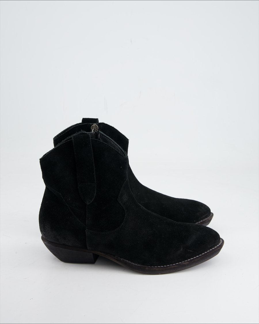 Ame Ankle Boots Suede Black  Eu 37