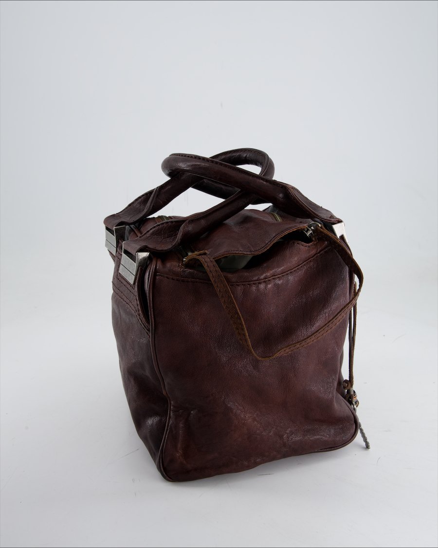 Diesel Handbag Leather Brown
