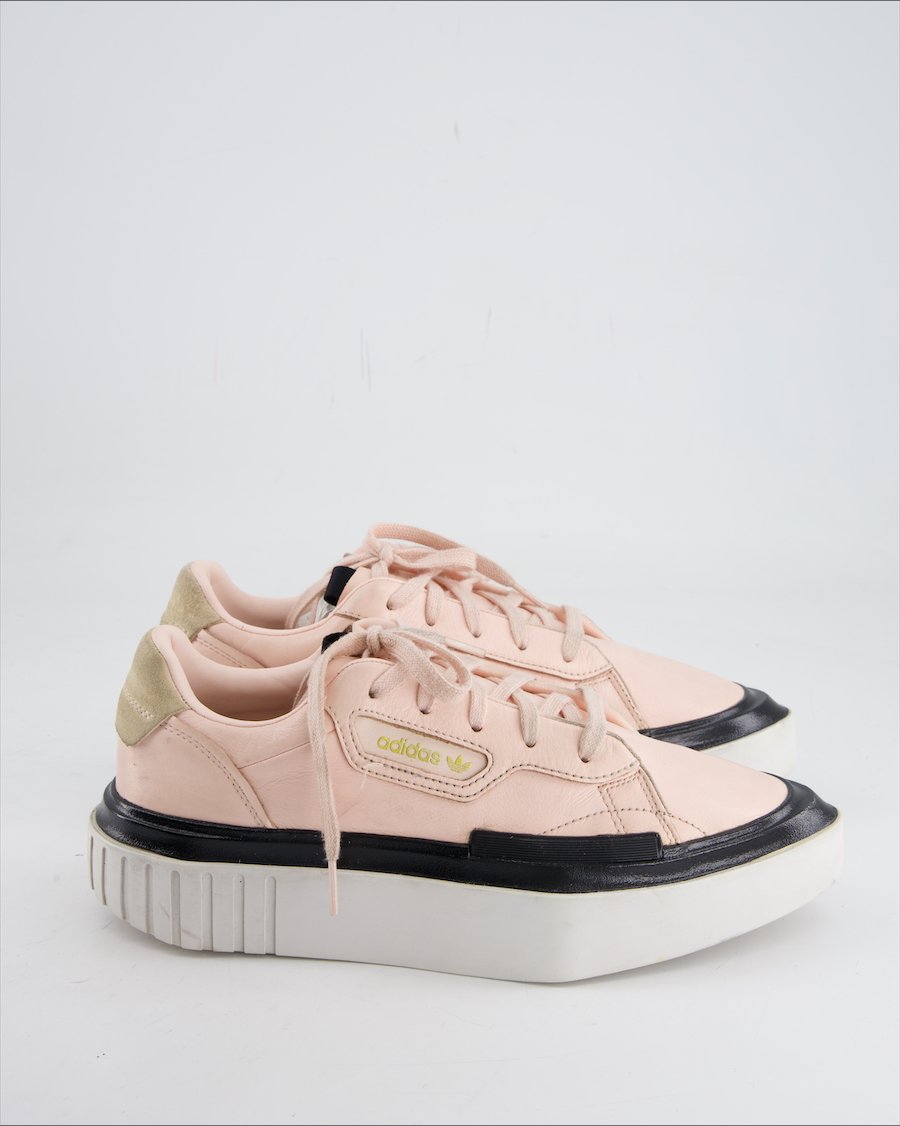 Adidas Hypersleek Trainers Leather Pink Eu 40