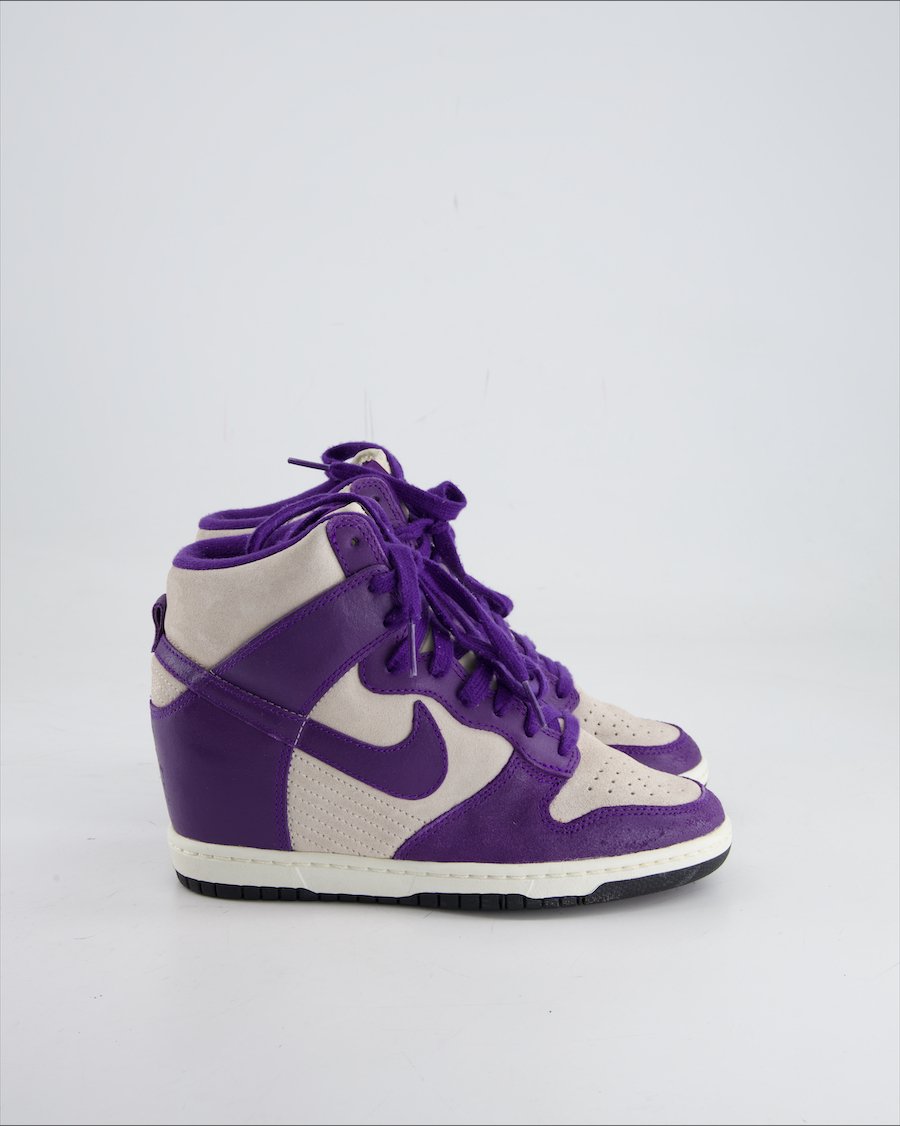 Nike Dunk Sky Trainers Leather Purple Eu 36.5