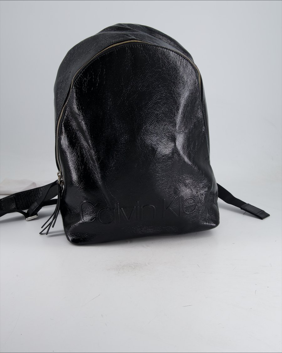 Calvin Klein Backpack Polyurethane Black