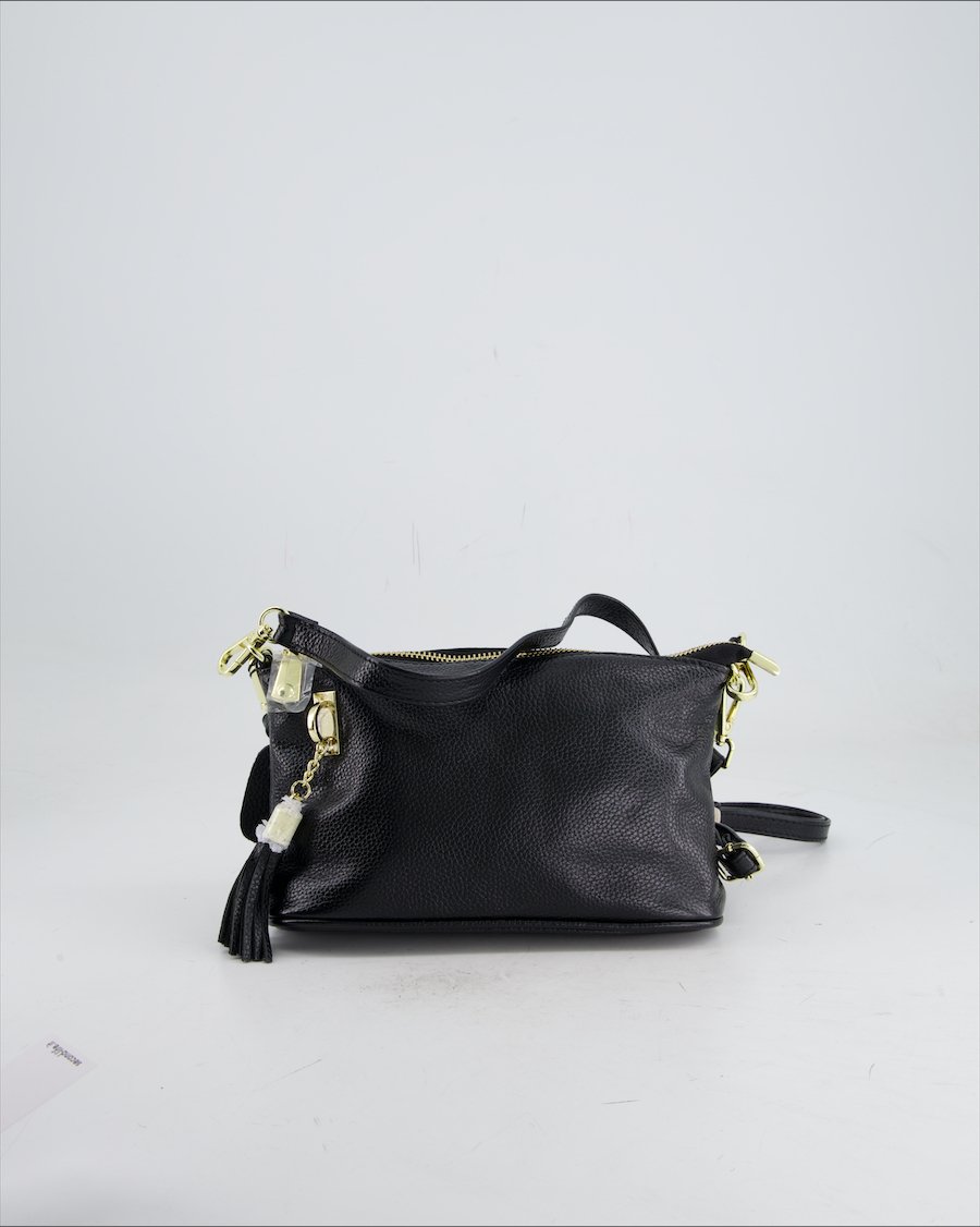 Unbranded Shoulder Bag Leather Black