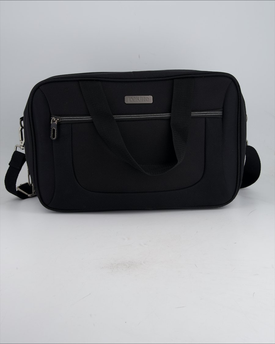 Paklite Handbag Cloth Black