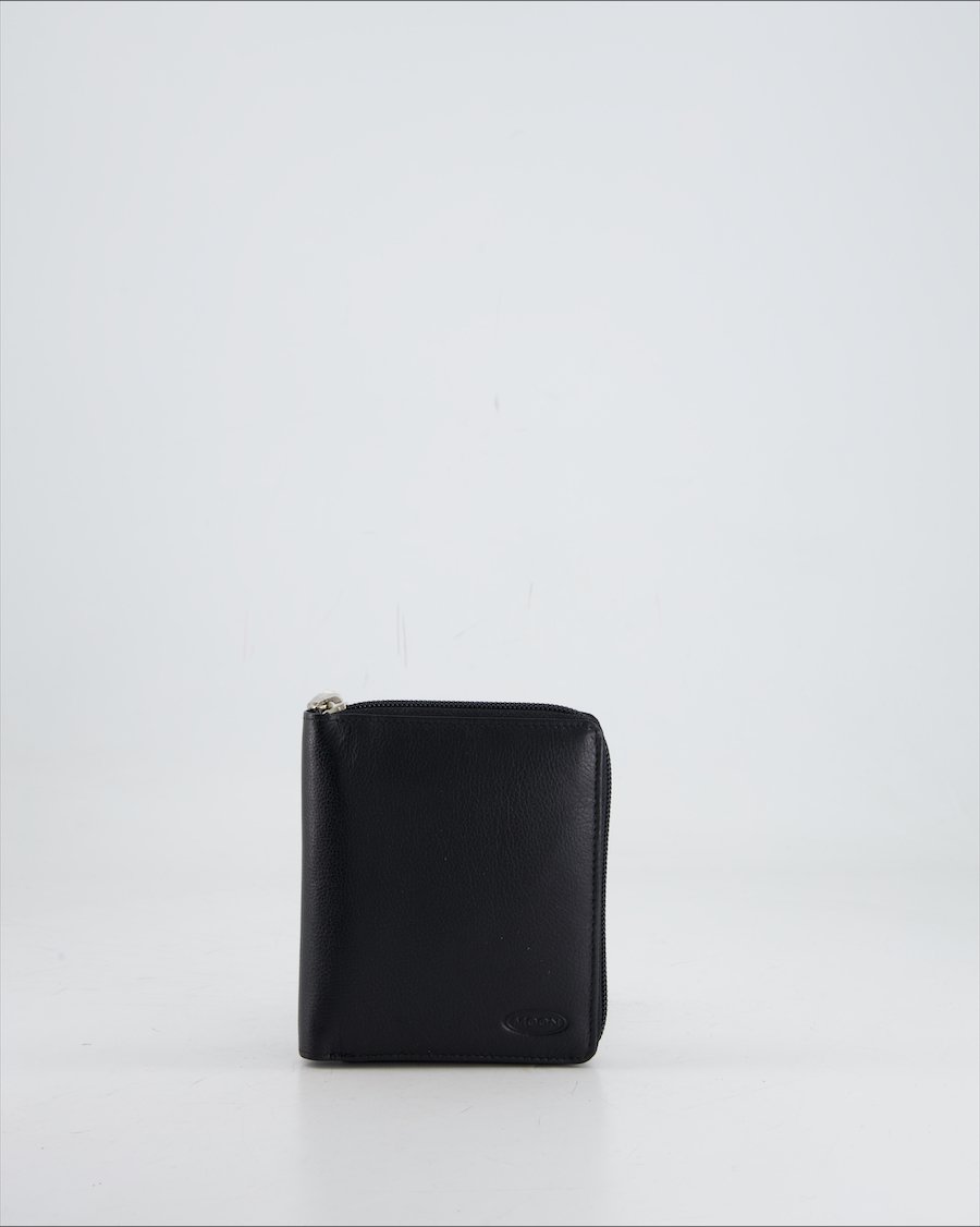 Moon Wallet Leather Black