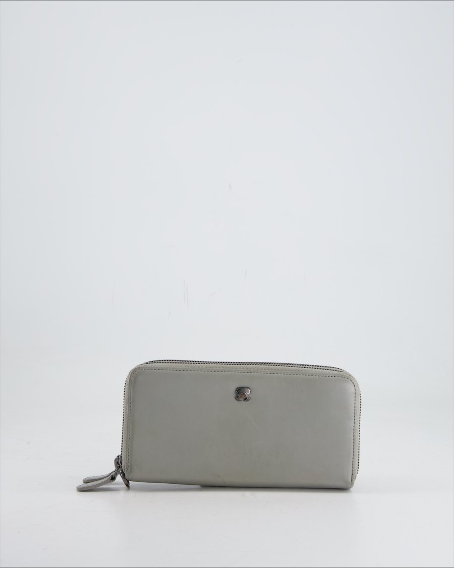 Navyboot Wallet Leather Grey