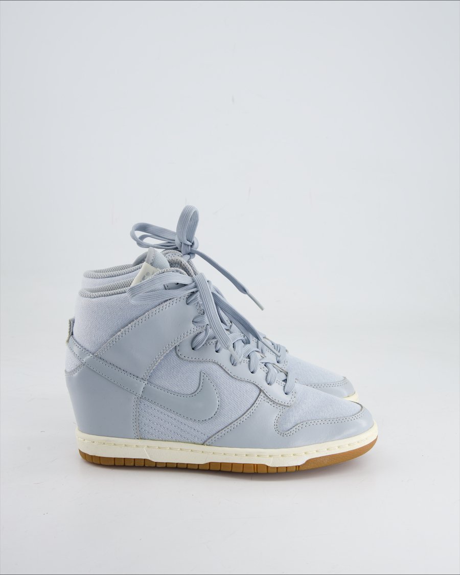 Nike Dunk Sky Trainers Leather Blue Eu 37.5
