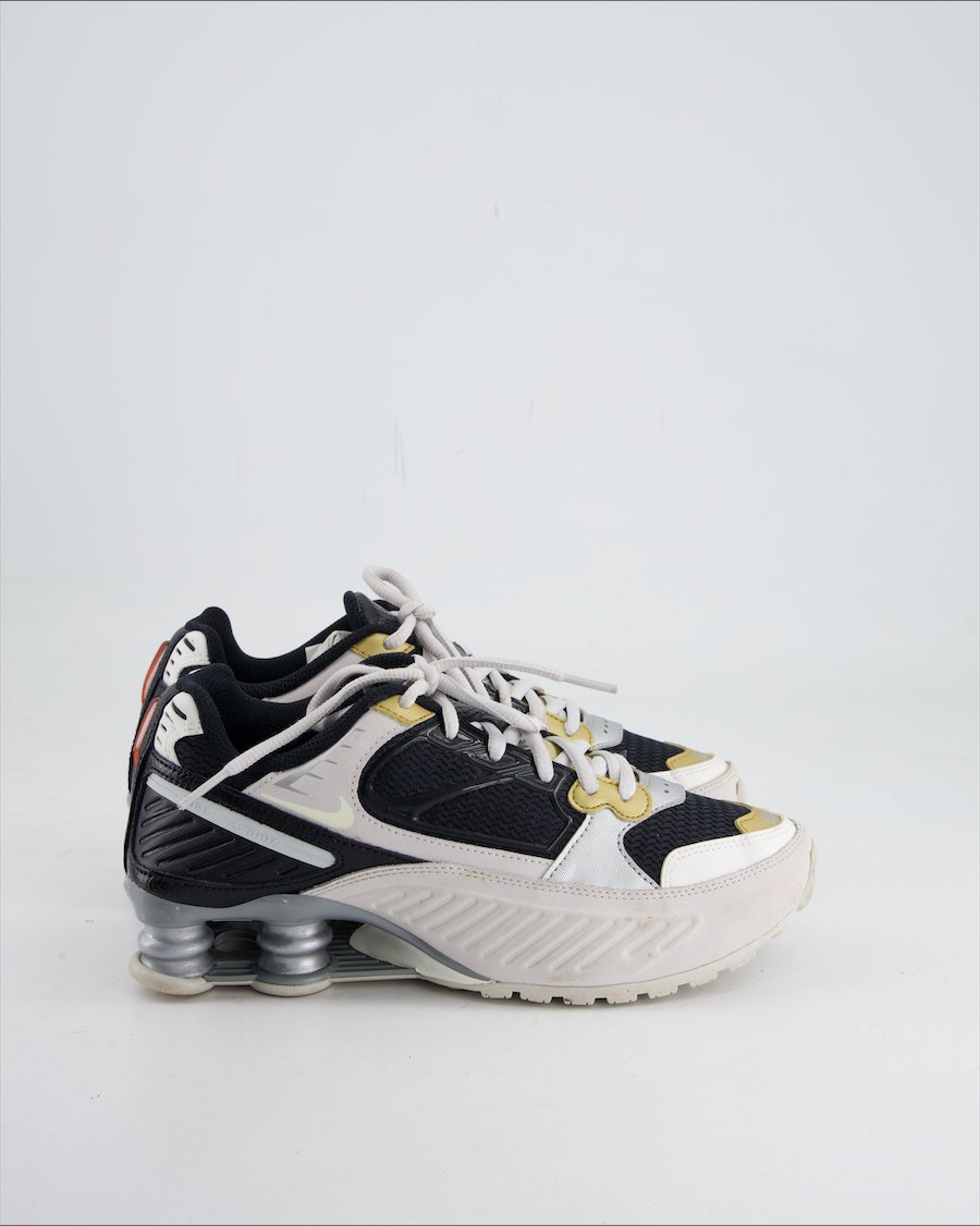 Nike Shox Trainers Leather White Eu 37.5