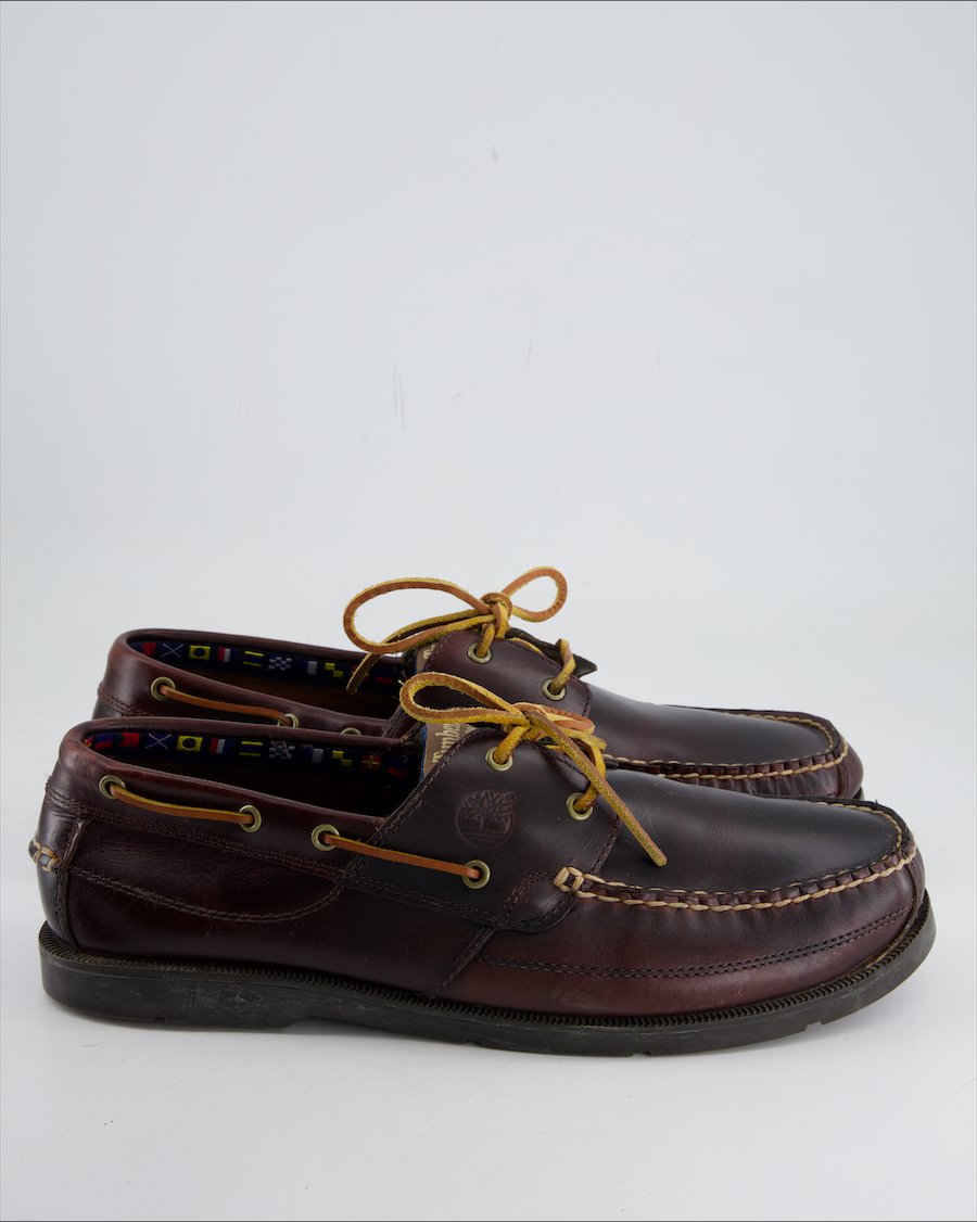 Timberland Flat Leather Brown EU 49