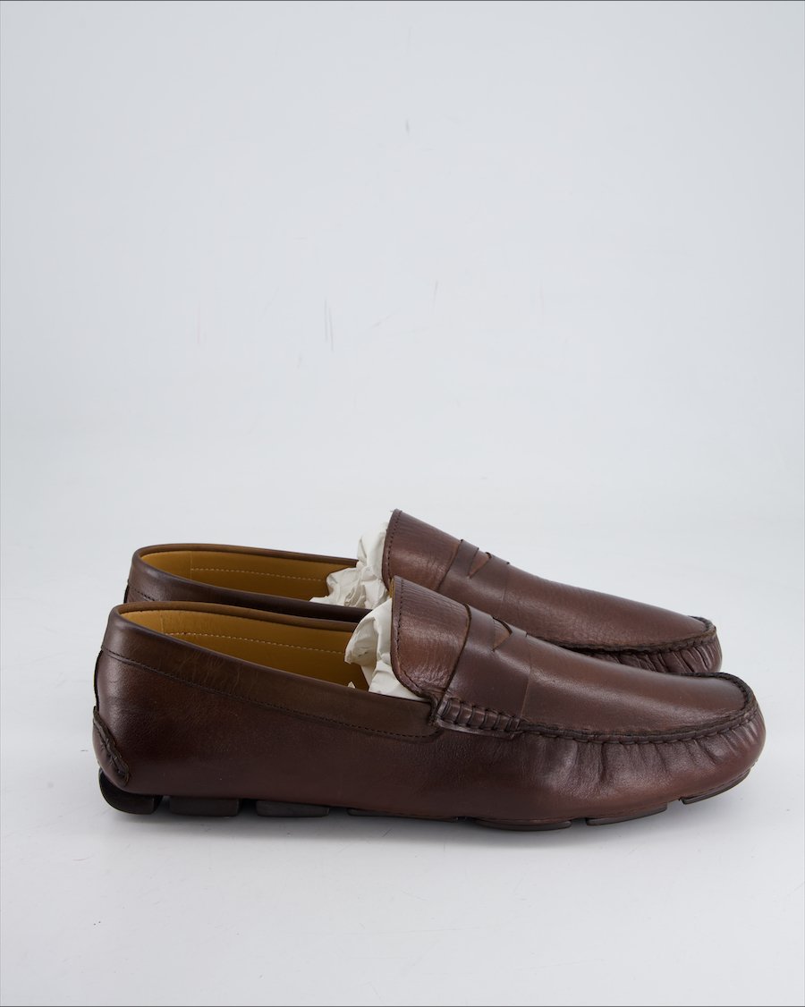 MV Shoes Flats Leather Brown Eu 45