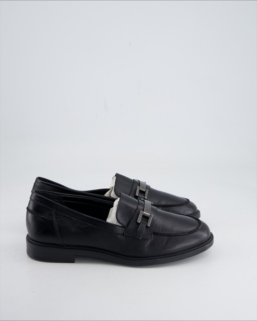 Primo Piano Flat Leather Black Eu 41