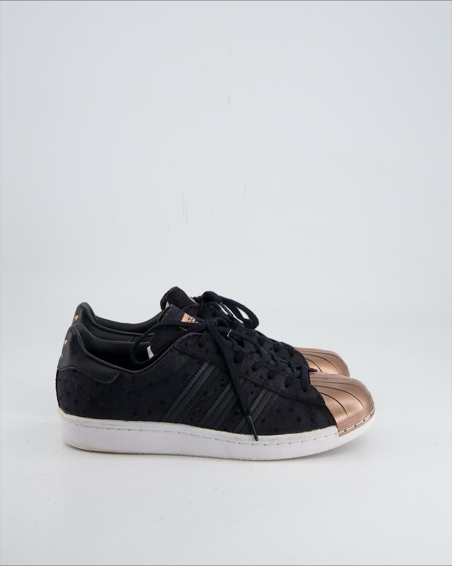 Adidas Trainers Leather Black Eu 38