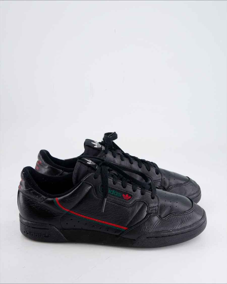 Adidas Trainers Leather Black Eu 42.5