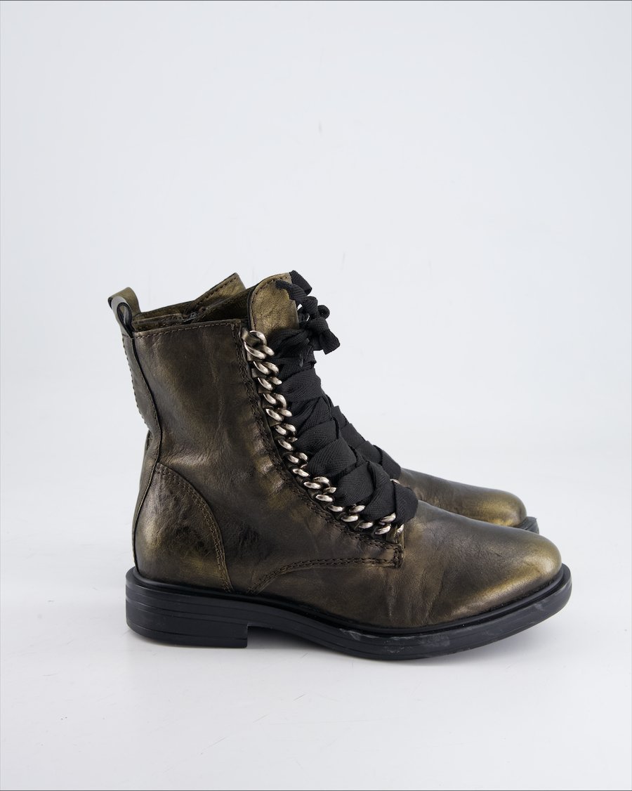 Mjus Ankle Boots Leather Bronze Eu 36