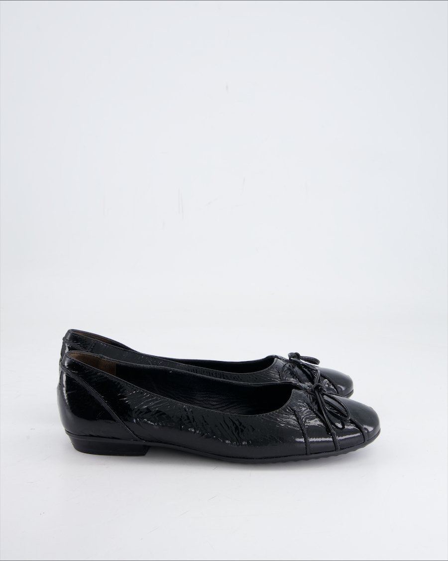 Paul Green Flat Leather Black Eu 36