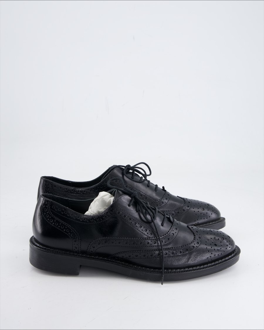 Frau Flat Leather Black Eu 40
