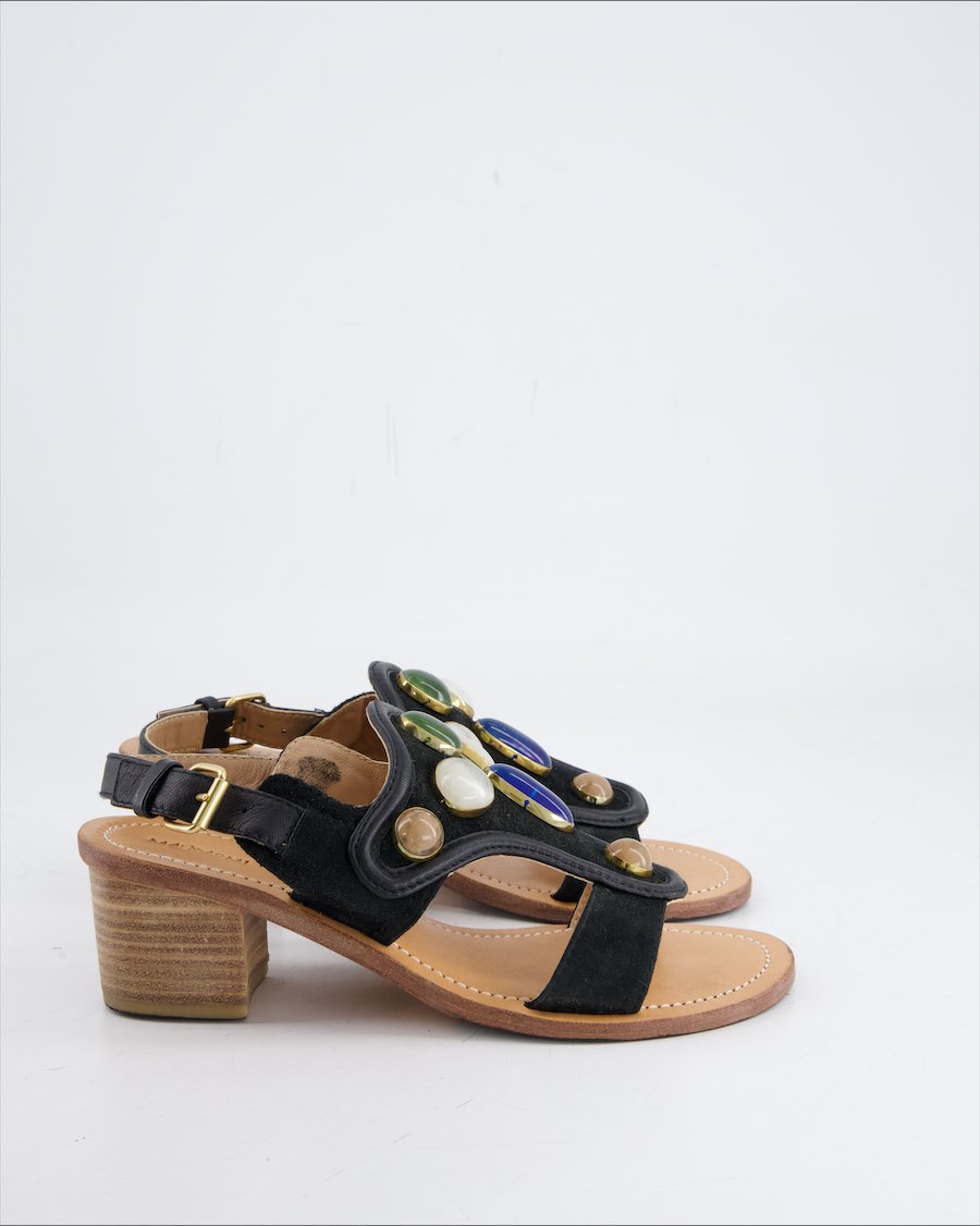 Maliparmi Sandal Suede Black Eu 38