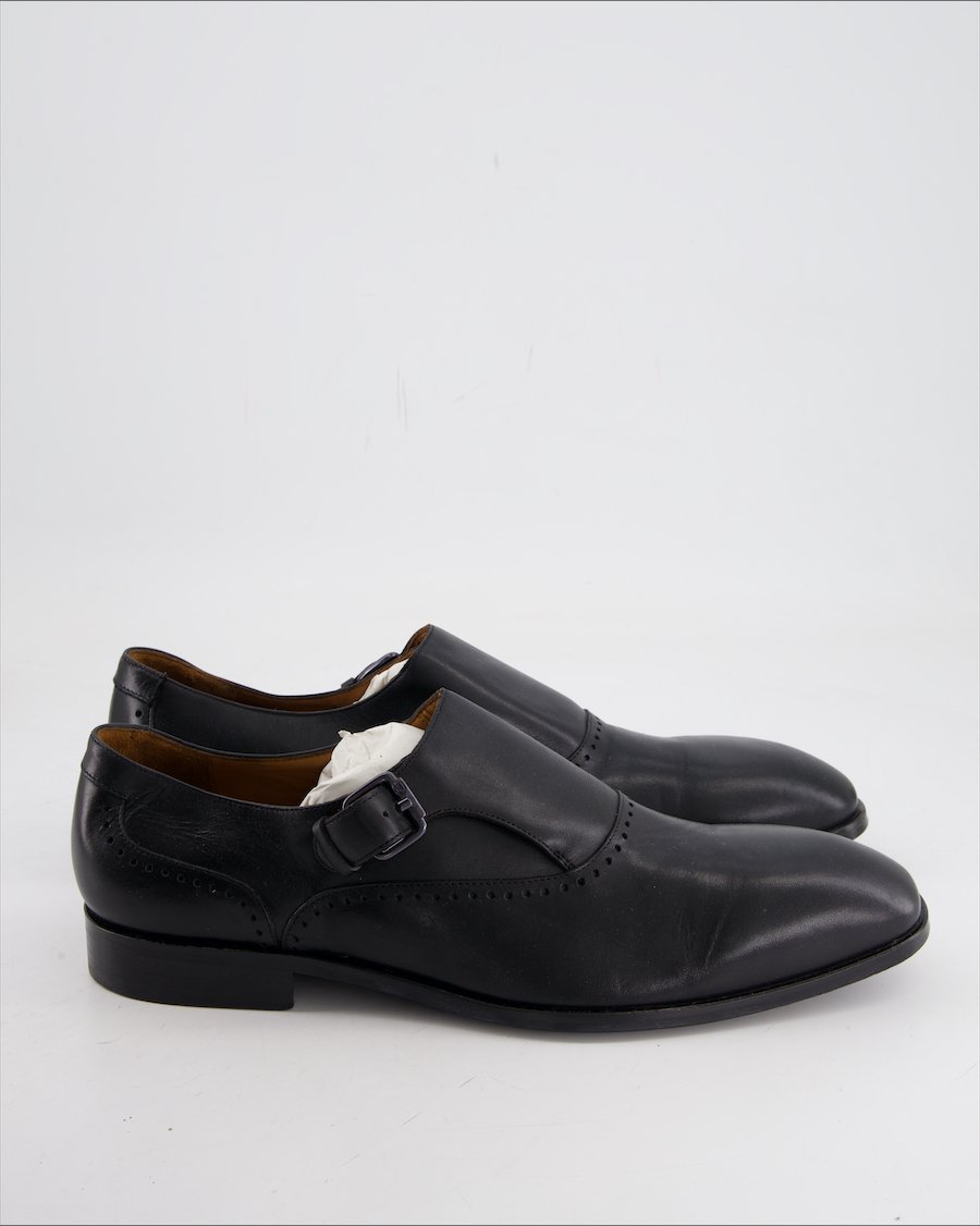 Navyboot Flat Leather Black Eu 46