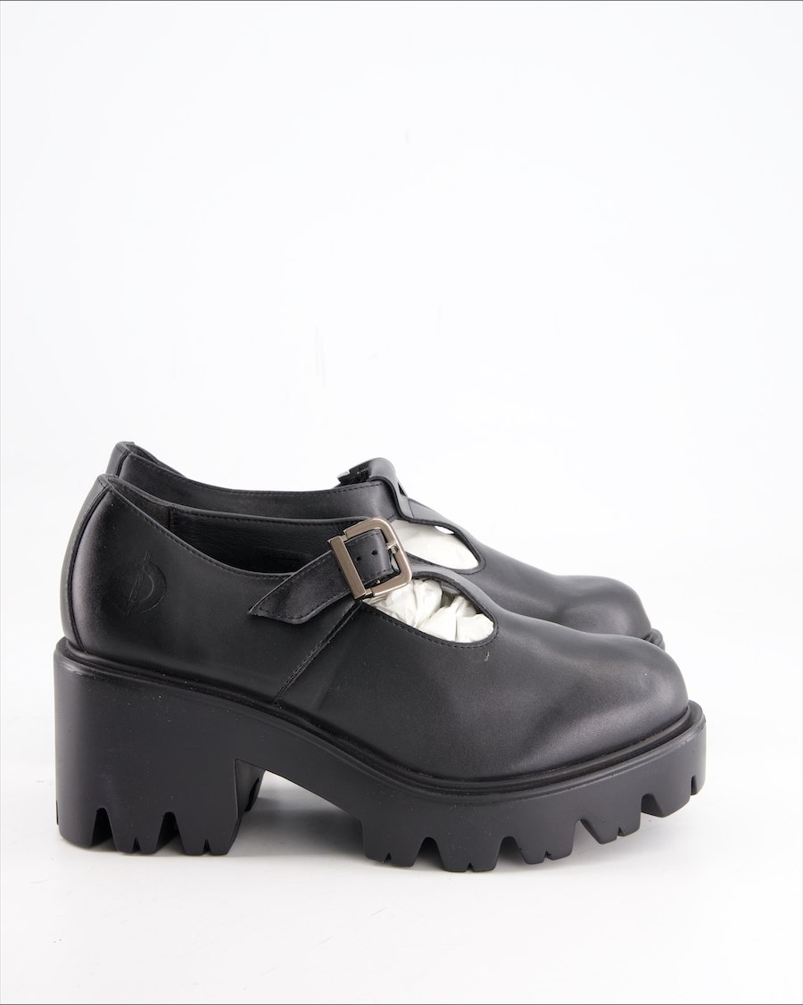 Altercore Heels Leather Black Eu 39