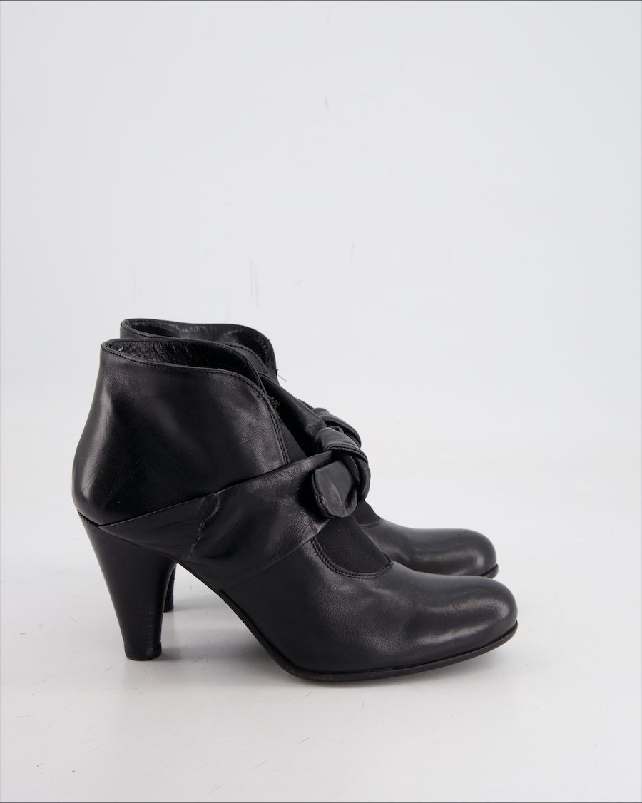 Manufacture D'essai Ankle Boot Leather Black Eu 36