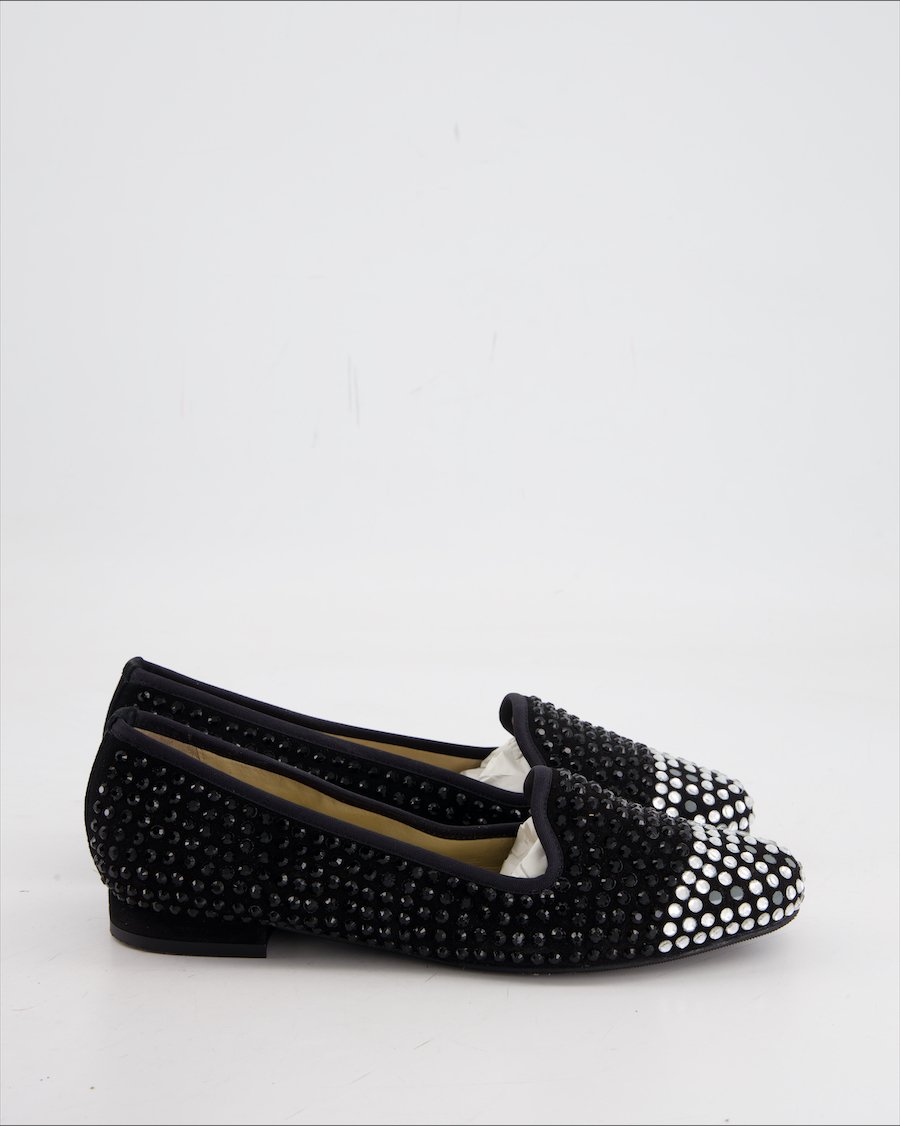 Navyboot Flats Cloth Black