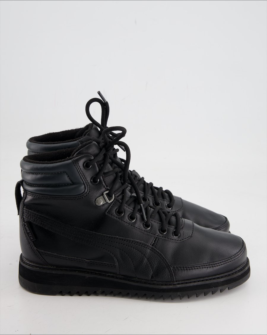 Puma Trainers Leather Black Eu 40