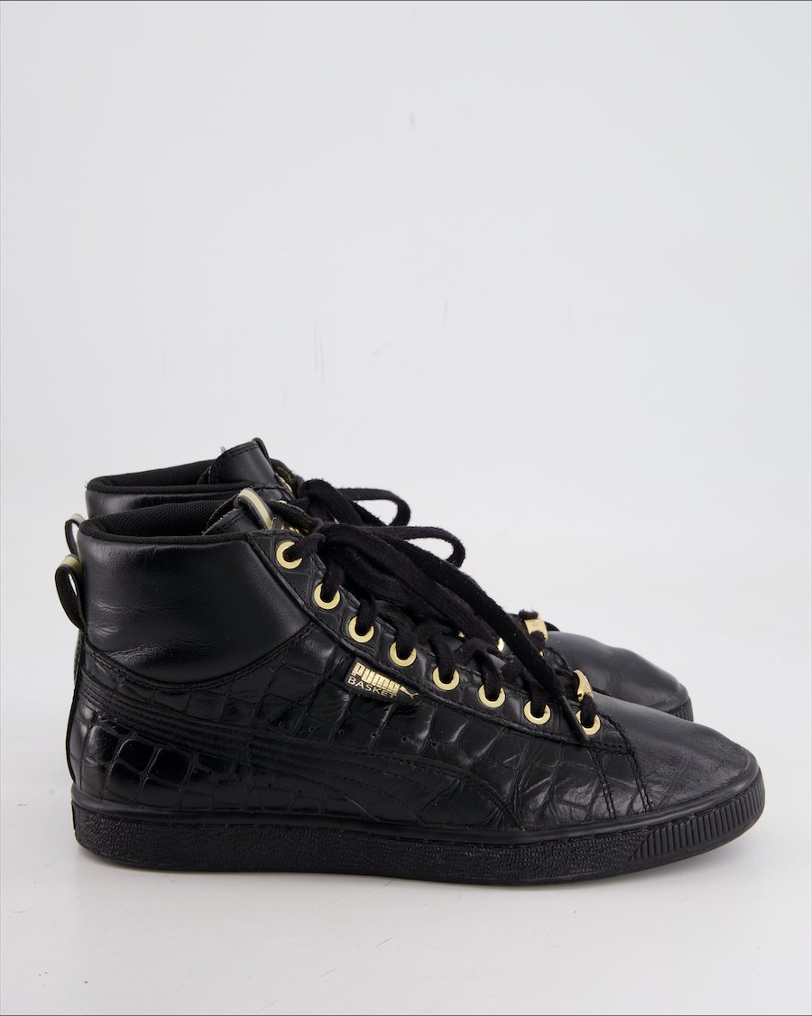 Puma Trainers Leather Black