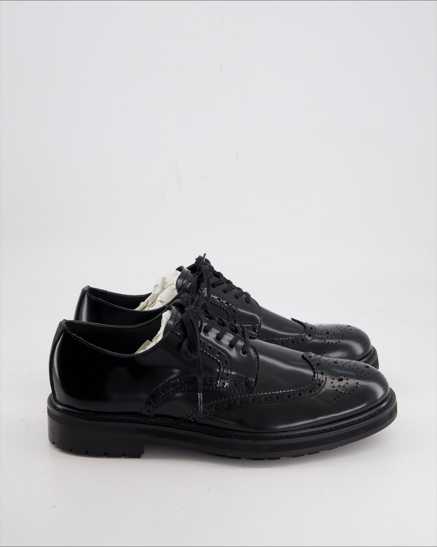 Aldo Flats Leather Black Eu 41