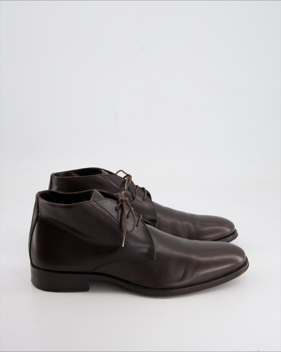 Yves Gerard Ankle Boot Leather Brown