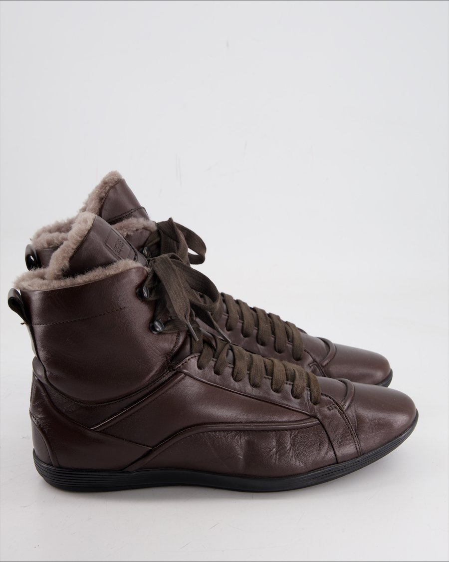 Hugo Boss Ankle Boots Leather Brown Eu 41