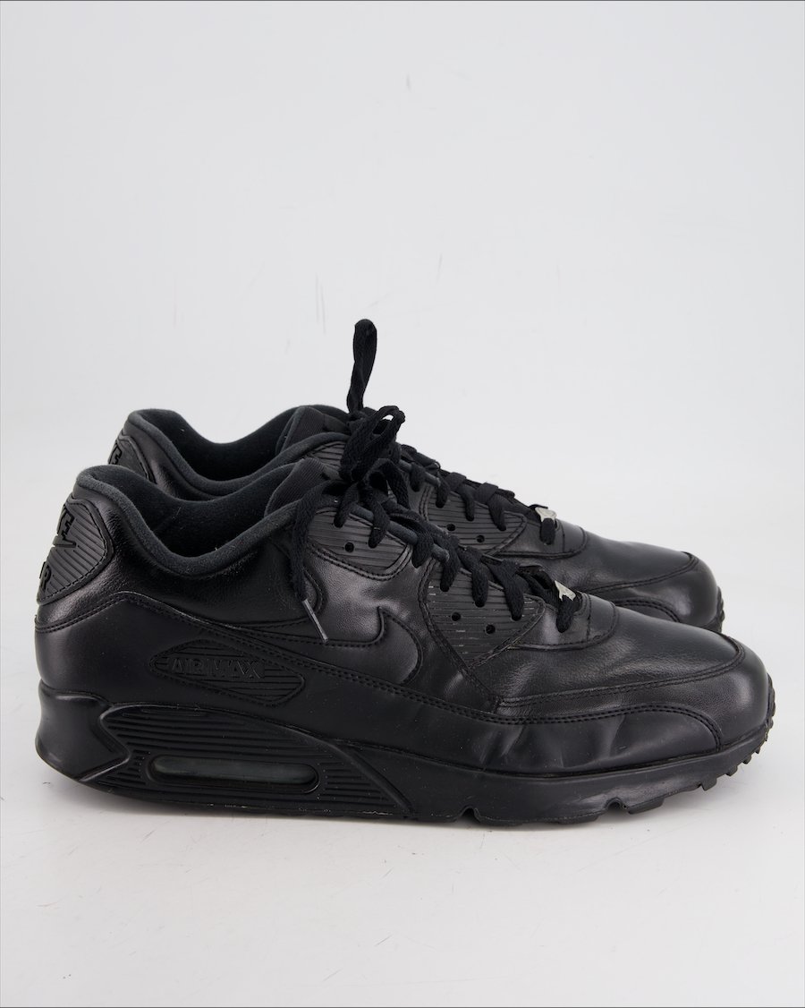 Nike Trainers Leather Black Eu 48.5