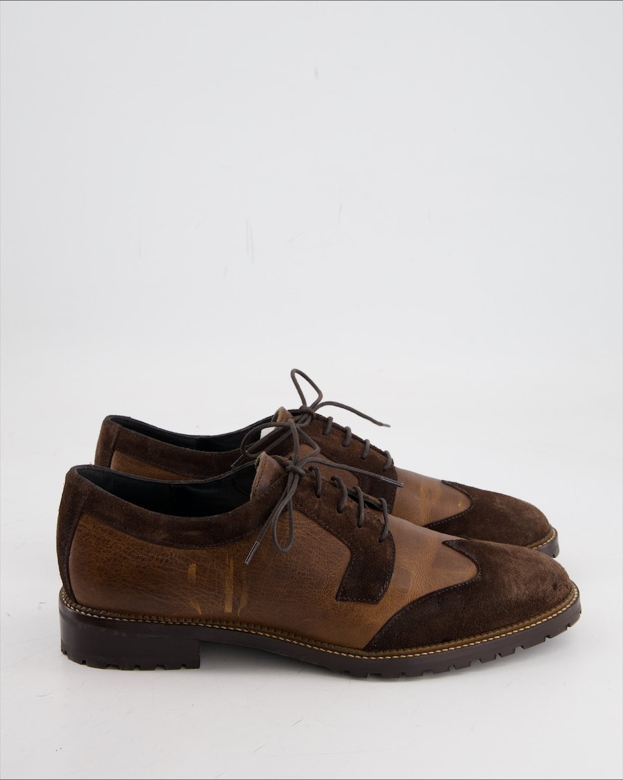 Navyboot Flats Leather Brown Eu 41