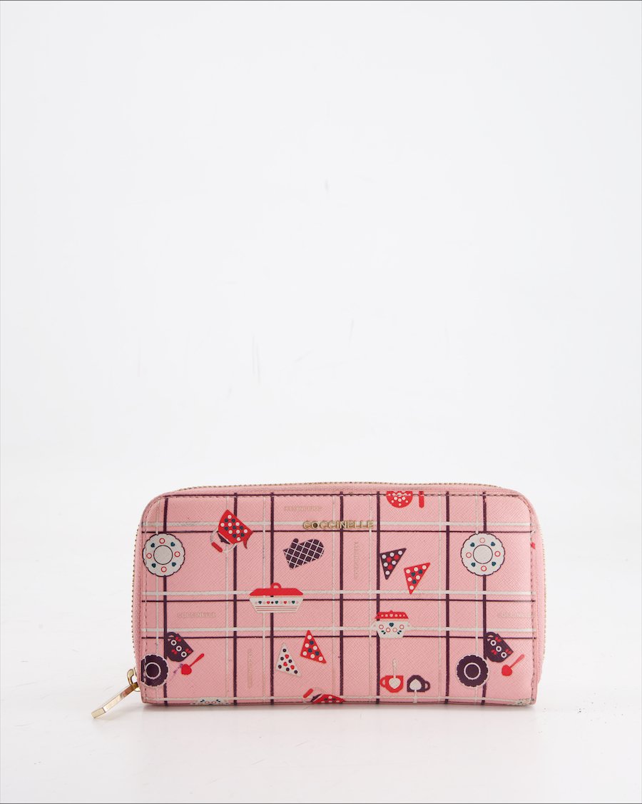 Coccinelle Wallet Leather Pink