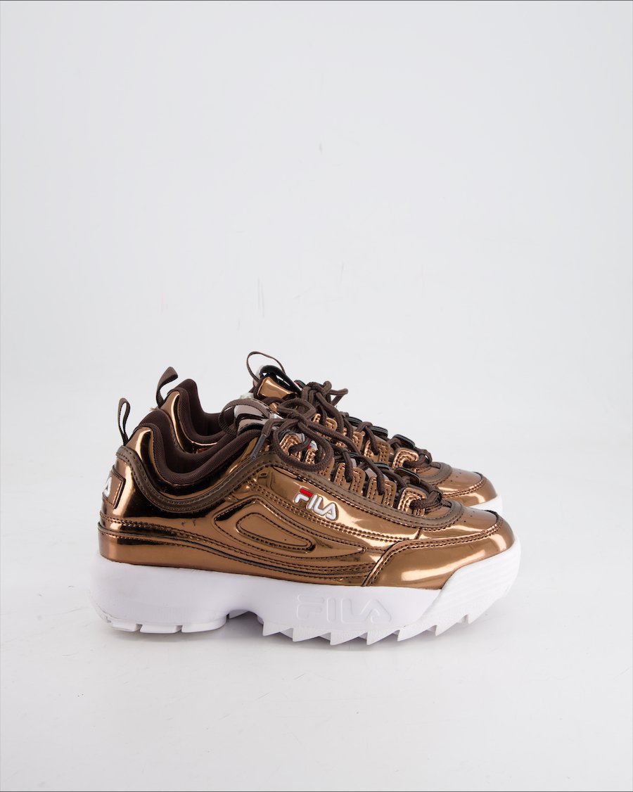 Fila Trainers Leather Bronze Eu 38