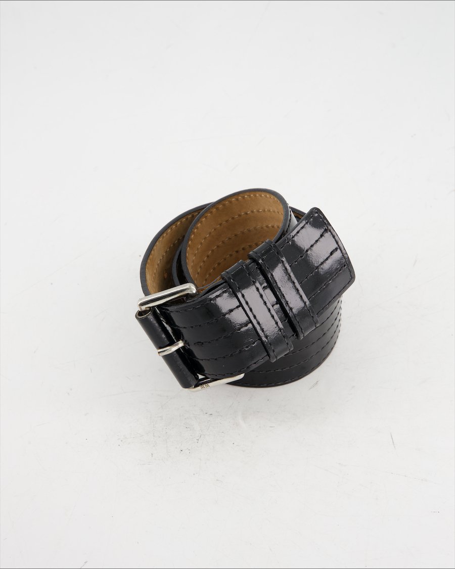 Max Mara Belt Leather Black