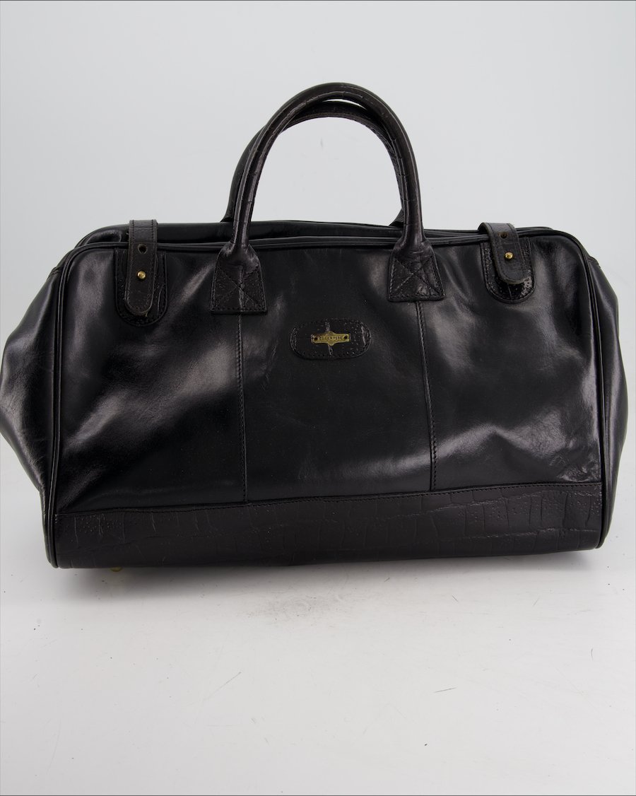 El Campero Handbag Leather Black