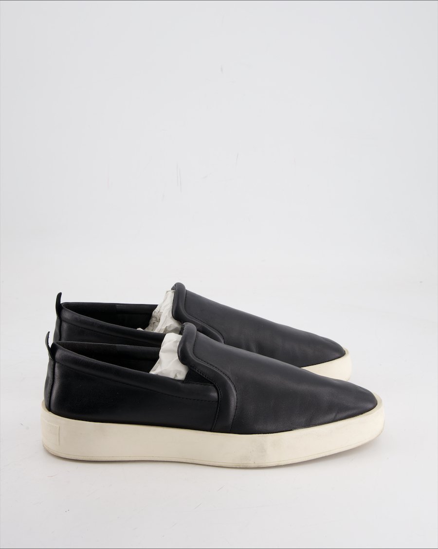 Massimo Dutti Trainers Leather Black