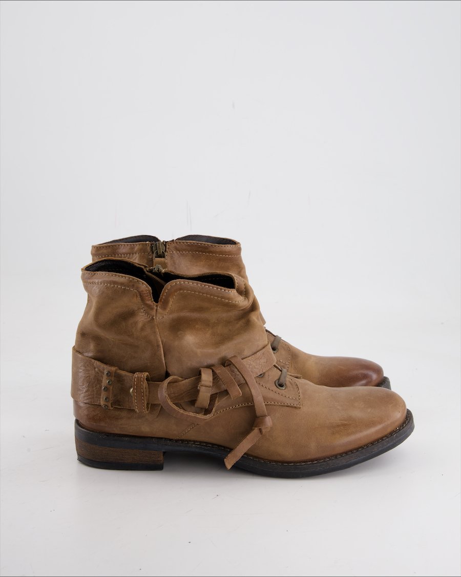 Roberto Santi Ankle Boots Leather Brown Eu 39