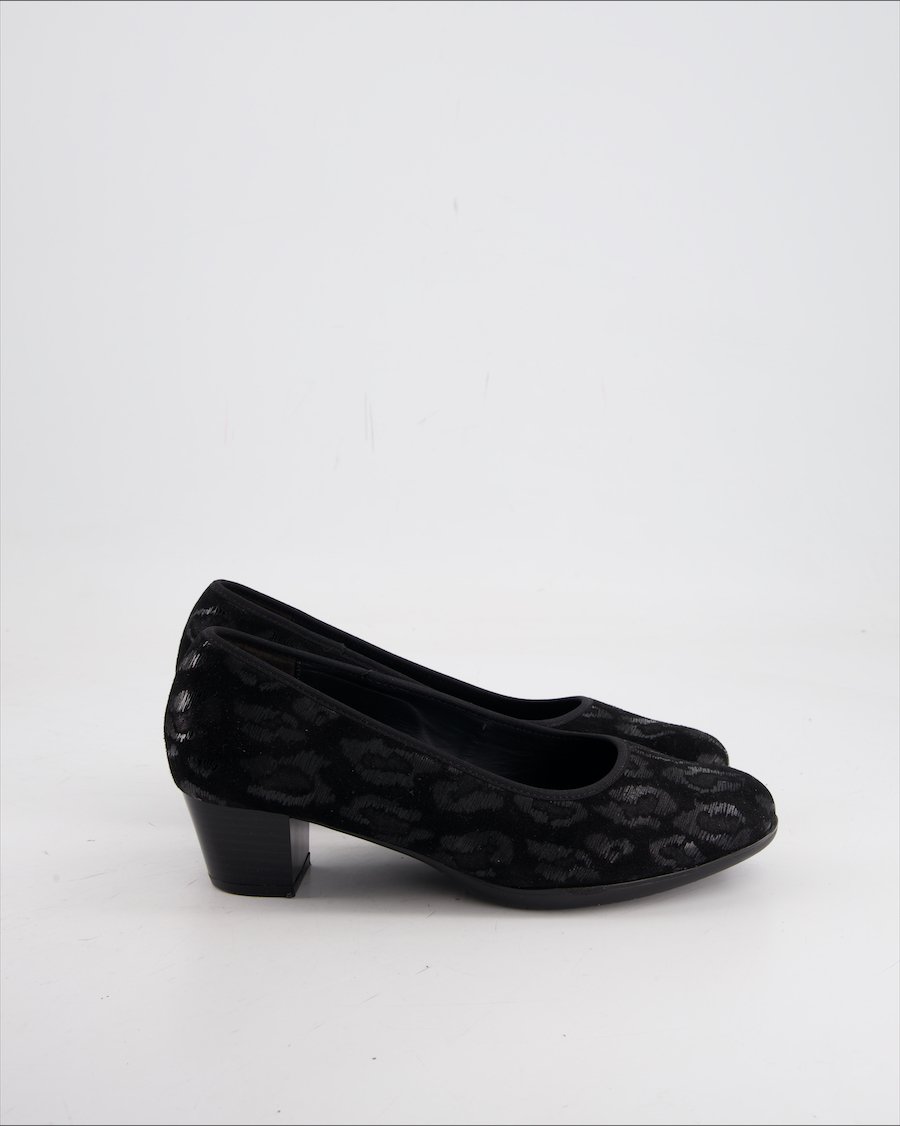 Semler Heel Suede Black Eu 37.5