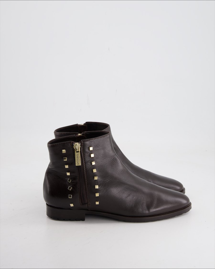 Mafer Ankle Boot Leather Brown Eu 36