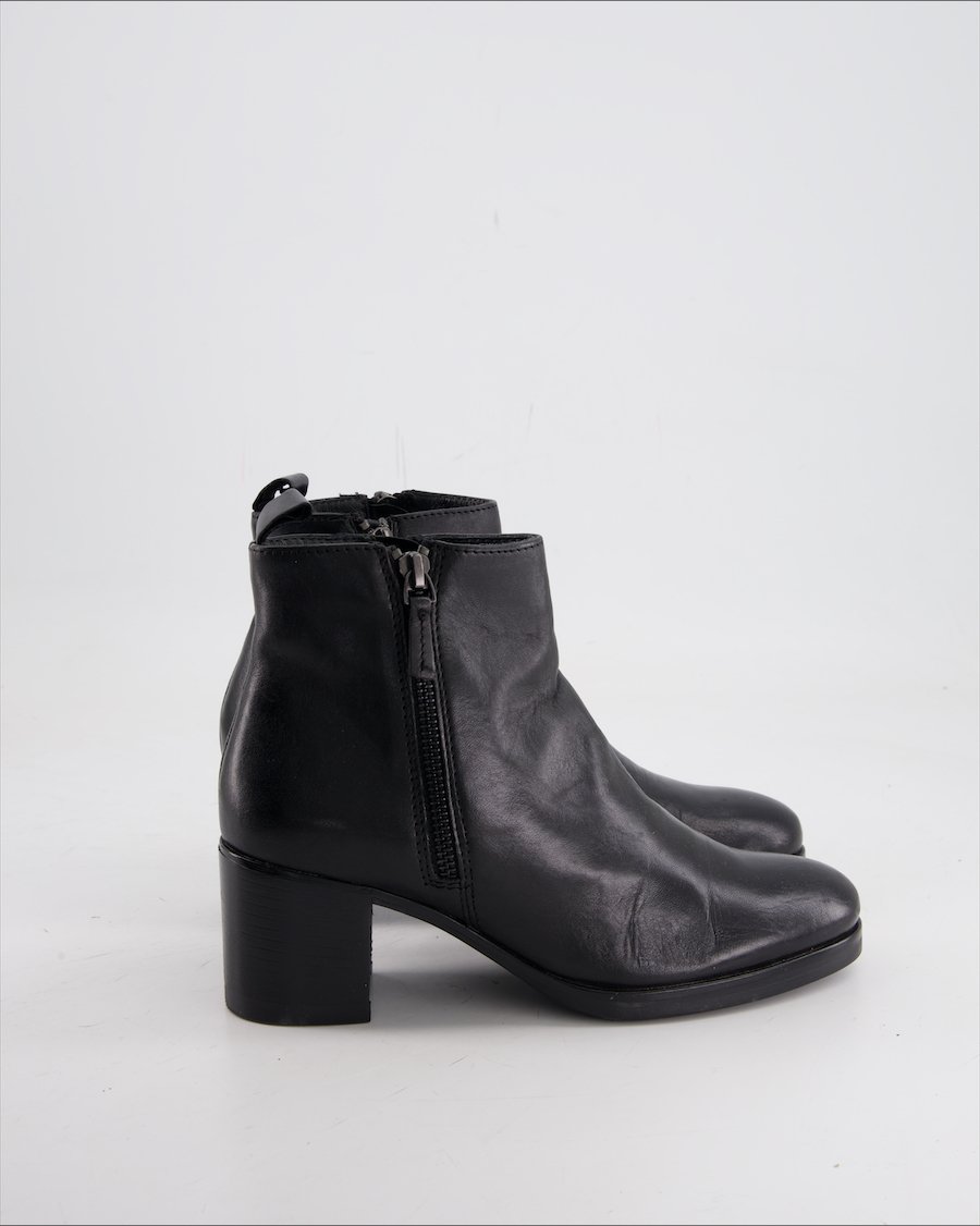 5th Avenue Ankle Boots Leather Black Eu 36