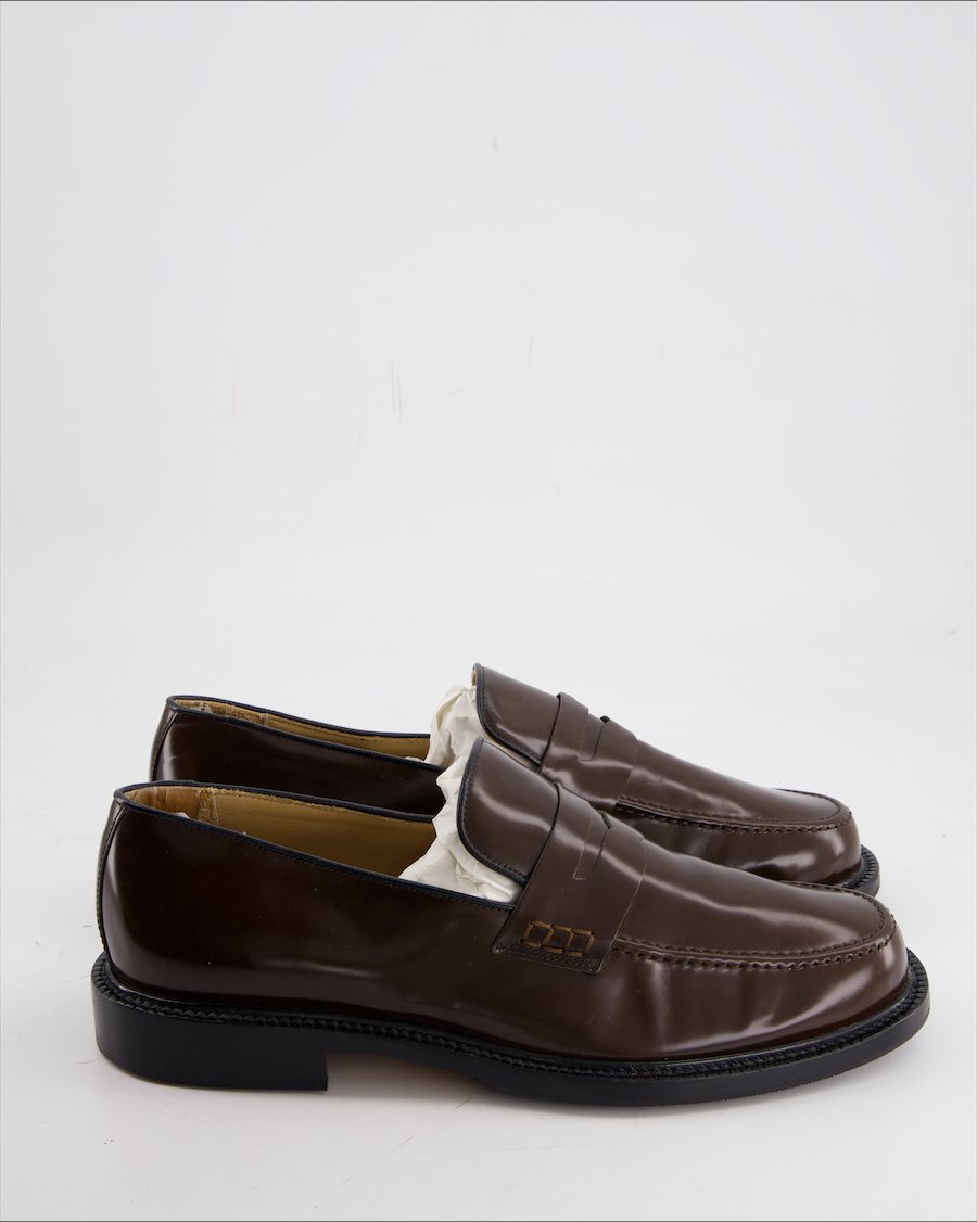 Navyboot Flats Leather Brown Eu 41