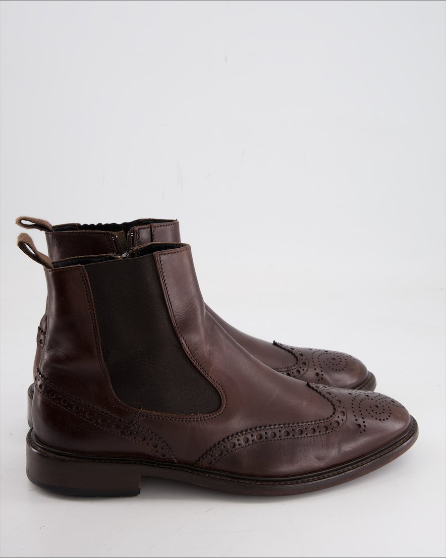 Navyboot Ankle Boots Leather Brown Eu 41