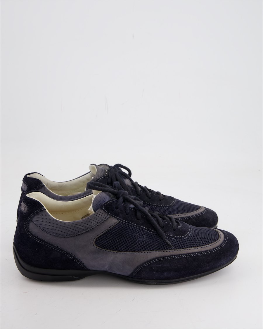 Santoni Trainers Suede Blue Eu 42.5